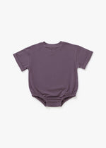 Short Sleeve Bubble Romper | Elderberry - Mila & Co.