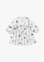 Long Sleeve Jersey Dress | Dino - Mila & Co.