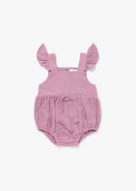 Flutter Bubble Romper | Mauve - Mila & Co.