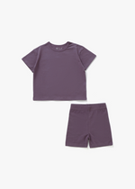 T-Shirt & Short Set | Elderberry - Mila & Co.