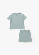 T-Shirt & Short Set | Mist - Mila & Co.