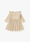 Ribbed Flutter Dress | Honey - Mila & Co.