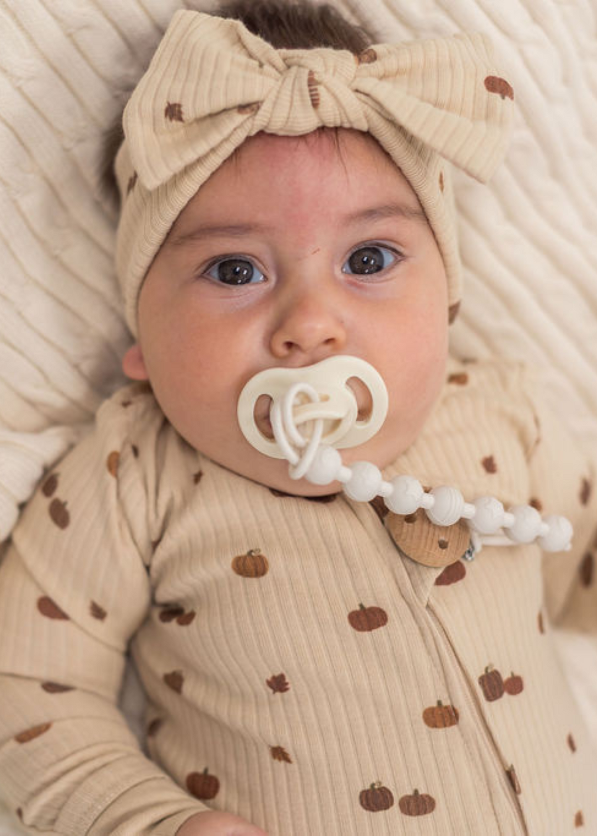 Ribbed Headband | Pumpkin - Mila & Co.