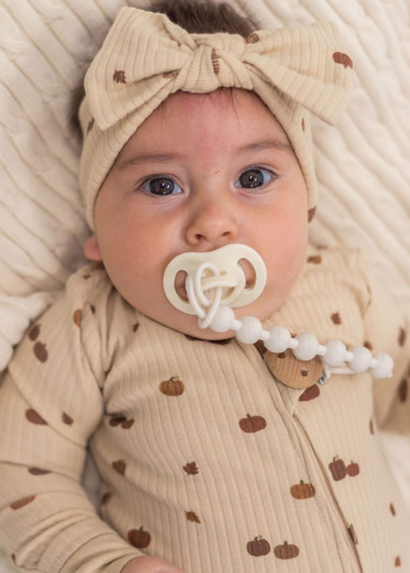 Ribbed Headband | Pumpkin - Mila & Co.