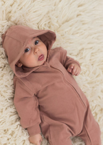 Hoodie Romper | Rose - Mila & Co.